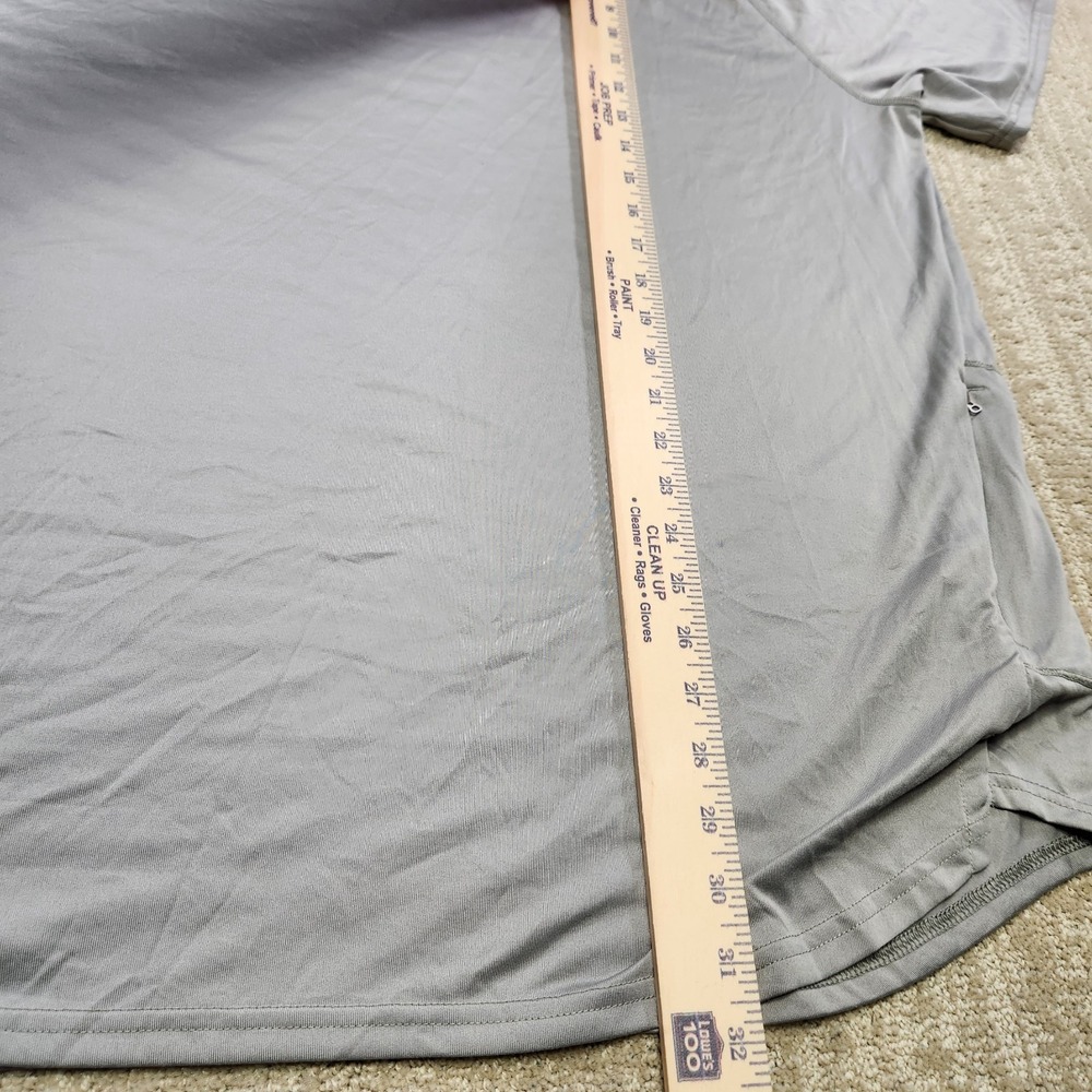 Polo Ralph Lauren Shirt Men XXL Gray Performance Golf Quick Dry Hidden Pocket - Picture 5 of 11
